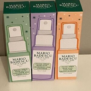 Mario Badescu Facial Spray Set - Green, Purple, Orange